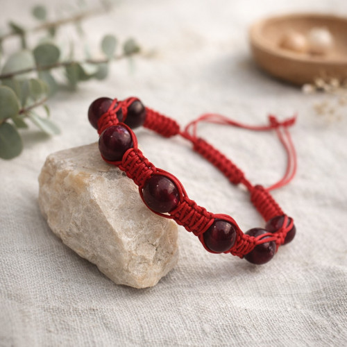 Shamballa náramek Ohnivá energie