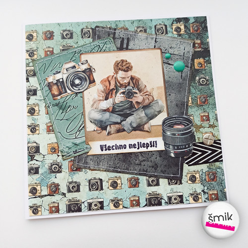 UNI přání s fotografem "Photographer"