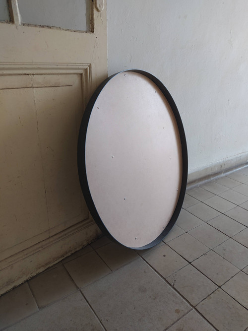 Kovový kulatý rám 100 cm