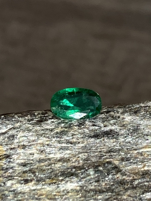 SMARAGD-příř.šperkový drahokam, 0,20 Ct. Zambie
