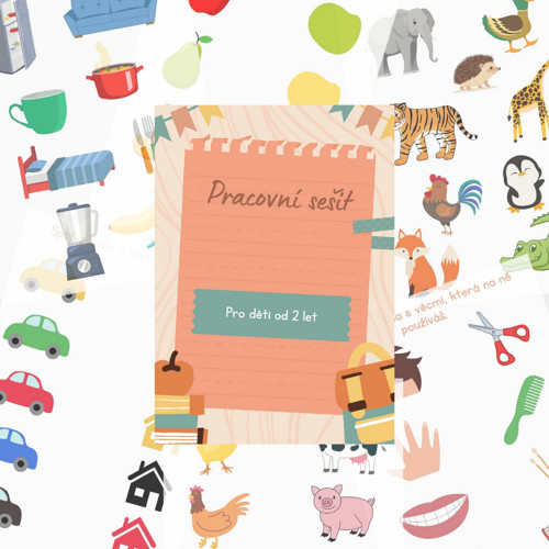 Pracovní listy od 2 let - PDF