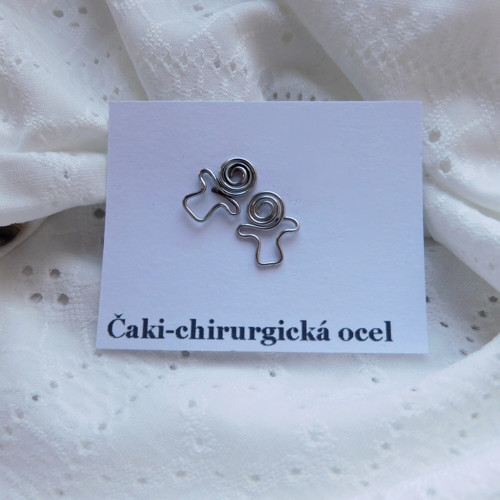 Naušnice napichovátka, panenky