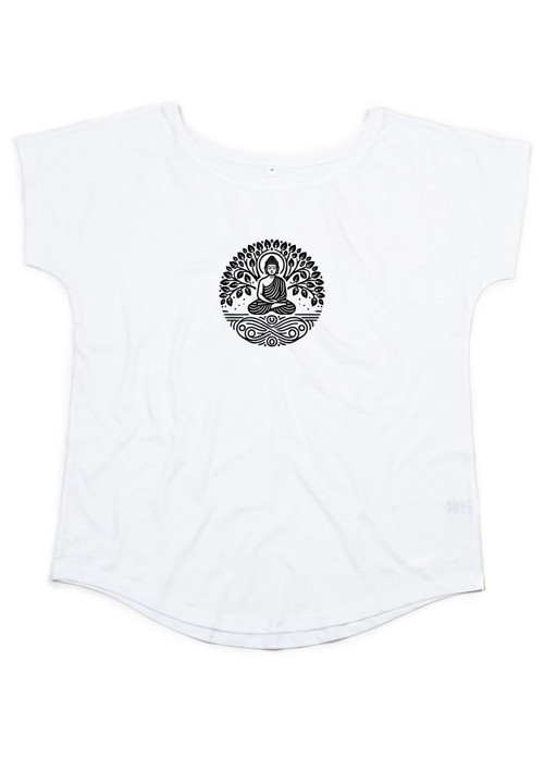 Bio dámské tričko "Buddha & Tree" — foto 1