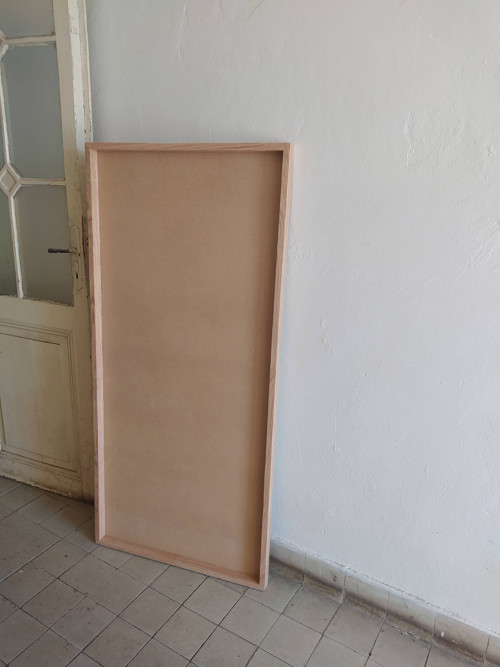 Dřevěný dubový rám 150 x 70cm — foto 1