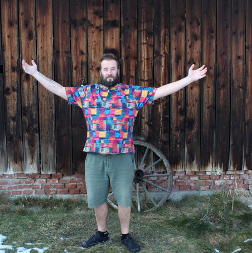 Pánské tričko Patchwork