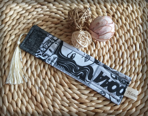 Textilní záložka do knihy no.24