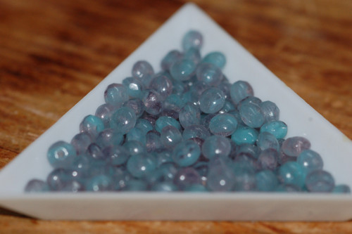 Modrofialové disky 5x3 mm
