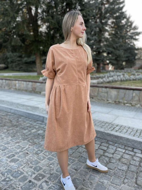 Manšestrové šaty ADRIANA L 40/42