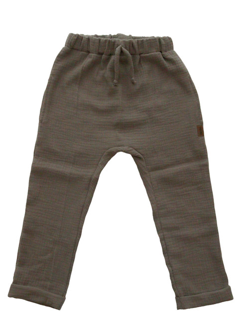 Mušelínové kalhoty (baggy) 92 až 146 vel.