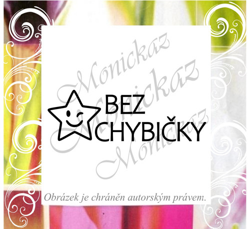 Bez chybičky hvězdička 408, známka 1. Razítko.