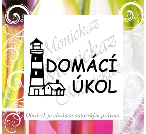 Domácí úkol maják 602. Razítko.