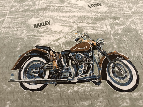 Harley tmavý - šíře 90cm