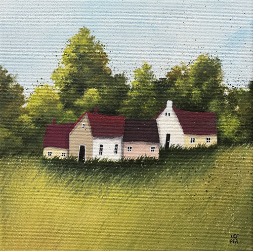 Vesnička česká - 20x20cm — foto 1