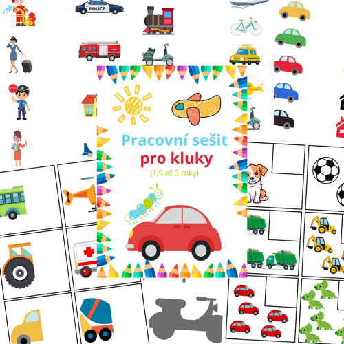 Pracovní listy pro kluky - PDF