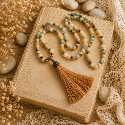 Japa Mala - amazonit