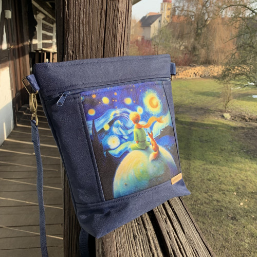Crossbody kabelka - Malý princ v modrém — foto 1