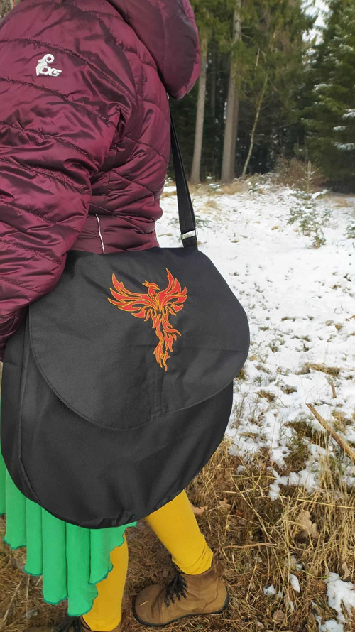 Taška na šamanský buben Fénix 30 cm nevyz.