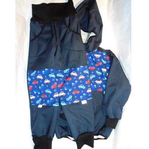 Souprava - beránek. softshell. AUTA