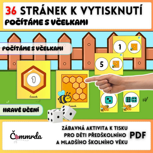 Počítání s včelkami (PDF k tisku)