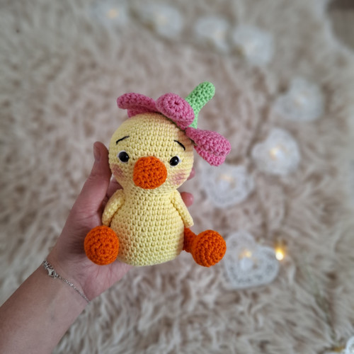 Háčkovaná kachnička Saša