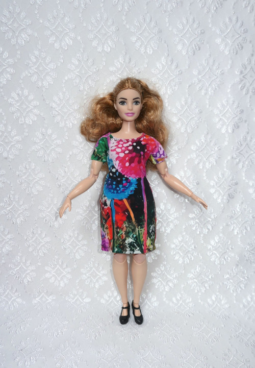Barbie baculka - šaty