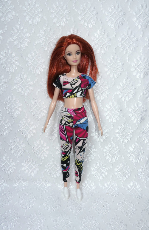 Barbie - komplet - legíny a tričko — foto 1