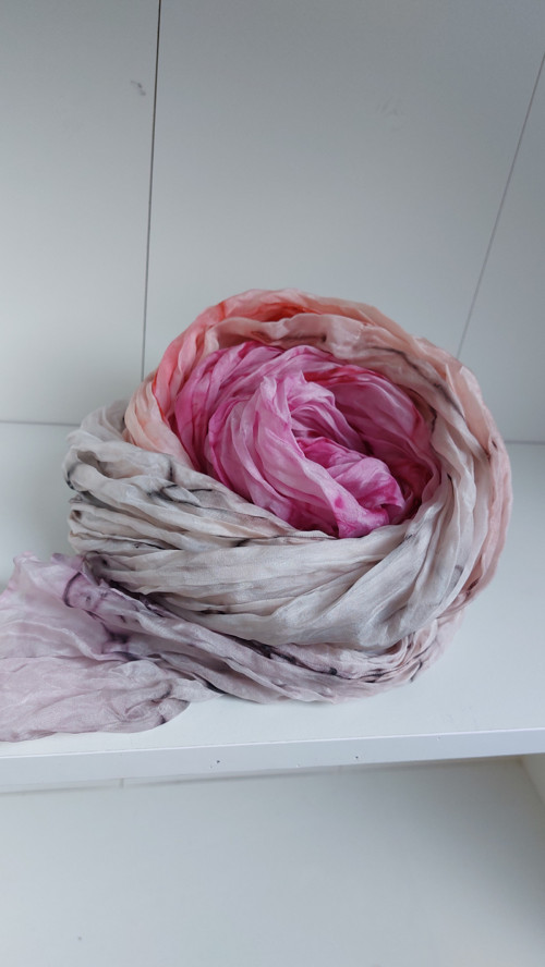 Šál Rosé. 180x90 cm