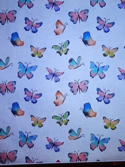 Ubrus Motýlky, 144 cm x 40 cm