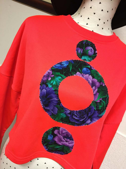 * TERČ * CROP top v neonu * *