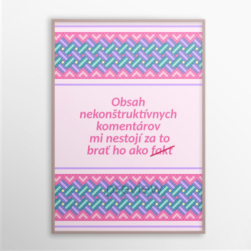 Grafika proti nekonstruktivitě (na stojato) 4