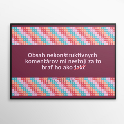 Grafika proti nekonstruktivitě (na ležato) 1