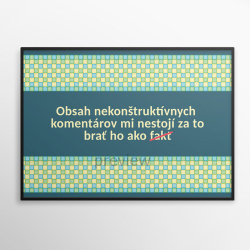 Grafika proti nekonstruktivitě (na ležato) 4