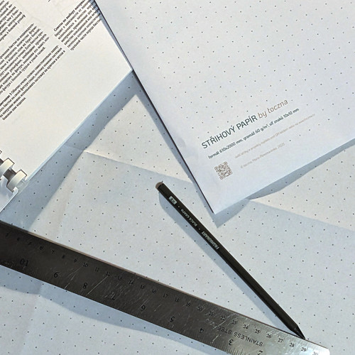 Střihový papír V1, arch 600x2000 mm