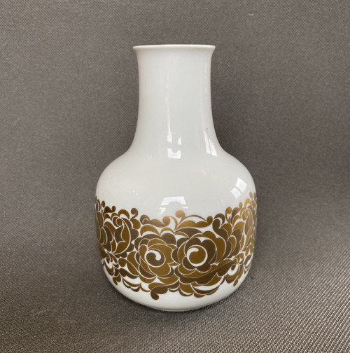 Porcelánová váza, zlatý dekor, Thomas Rosenthal