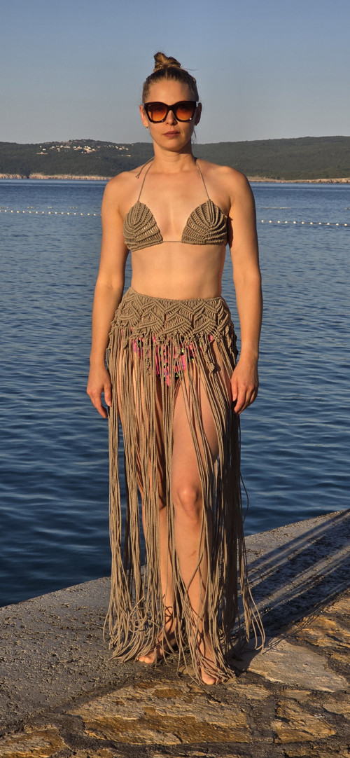 Macrame komlet.