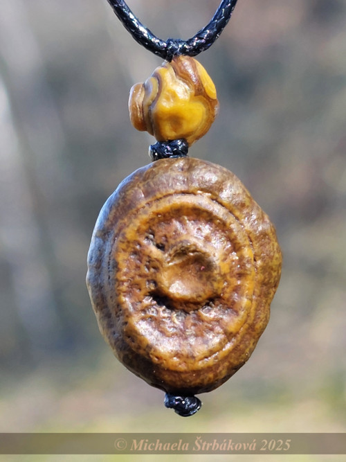 GOBI ACHÁTY - náhrdelník/amulet UNISEX