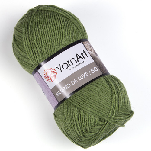 Příze Merino De Luxe 50 - zelená