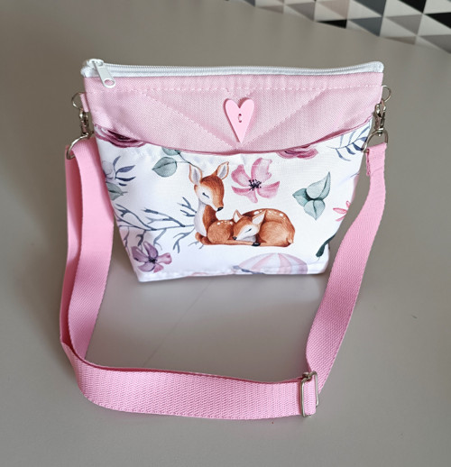 Dětská crossbody kabelka - Srnky