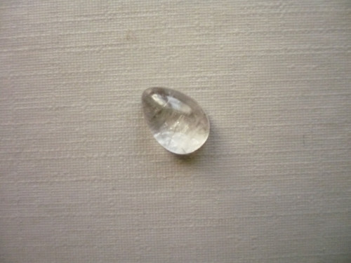 Kabošon - turmalín v křišťálu 10 mm, č.32Cf