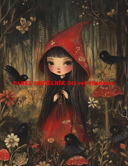 Bavlněný panel 19x25 cm - skladem — foto 1
