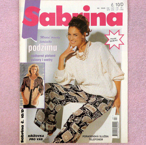 Sabrina č.10/D - Módní trendy letošního podzimu