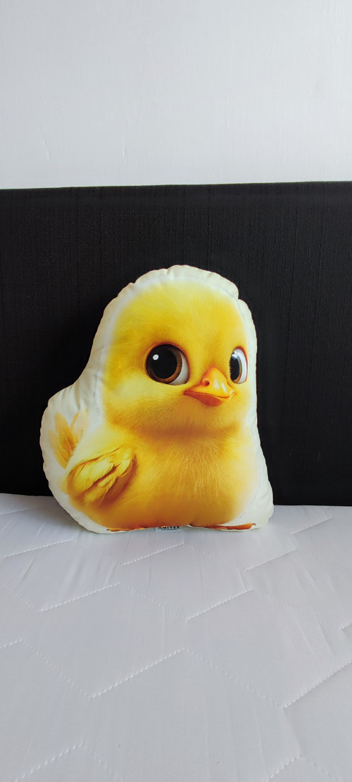3D polštářek kuřátko.