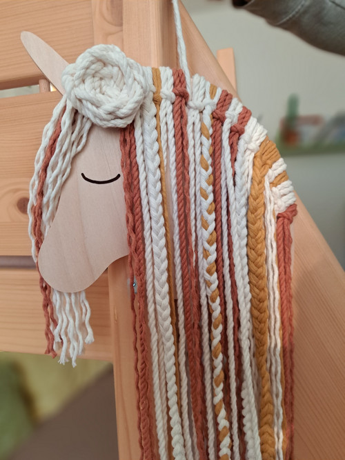 Macramé Jednorožec — foto 1
