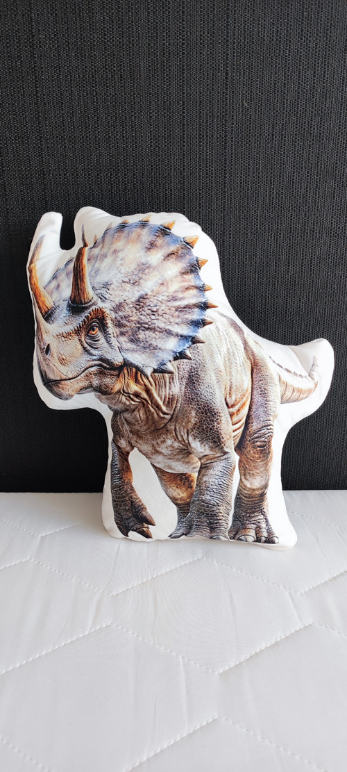 3D polštářek dino.