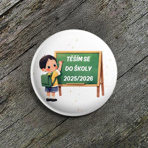 Placky pro školáčky Odznáčky pro předškolák školky