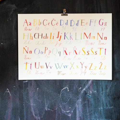 Abeceda/ plakát A3