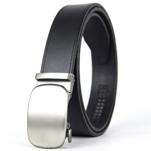 Kožený opasok, 3.5cm, automatická pracka,NSTANDARD
