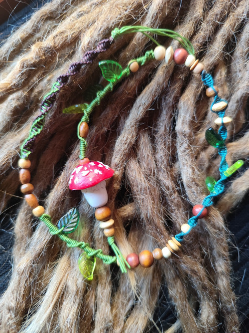 Hairwrap Mushroom Red II