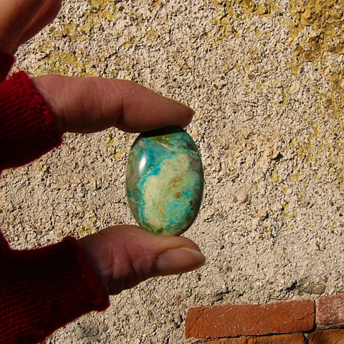 Shattuckite - kabošon