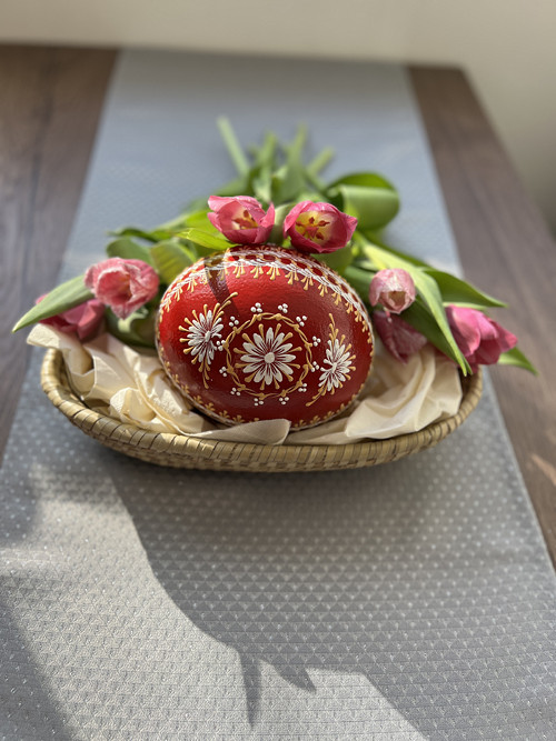 Velikonoční kraslice pštrosí — foto 1